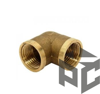 Уголок латунь ВР/ВР Ду 20x25 (3/4"х1") от производителя "Рускон"