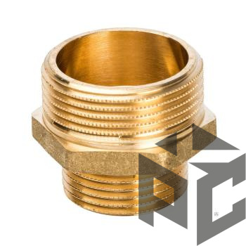 Ниппель переходной латунь НР/НР Ду 20x40 (3/4"х1 1/2") от производителя "Рускон"