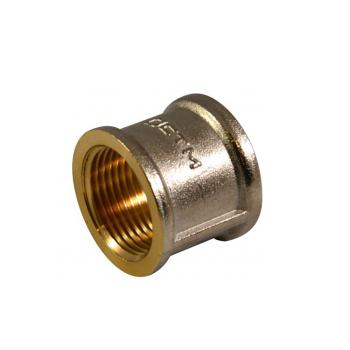 Муфта прямая латунь ВР/ВР Ду 15 (1/2")