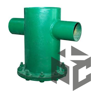 Грязевик вертикальный приварной Ду 200 Ру 16 Техкомплект от производителя "Рускон"