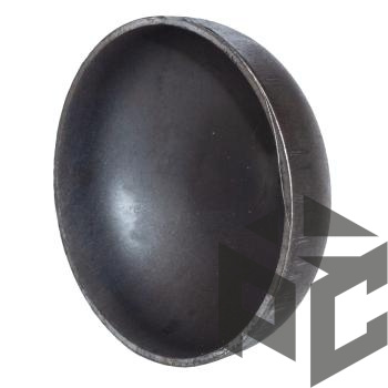 Заглушка стальная эллиптическая 114х4 ГОСТ 17379 от производителя "Рускон"