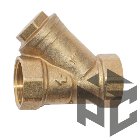 Фильтр сетчатый латунный Ду 40 Ру 16  от производителя "Рускон"