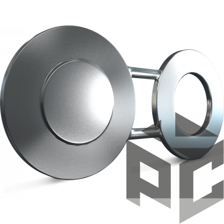 Заглушка поворотная 1-300-1,6 ст.09Г2С АТК 26-18-5-93 от производителя "Рускон"