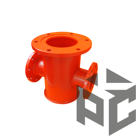 Подставка пожарная стальная ППДФ 300 Ру 16 Техкомплект от производителя "Рускон"