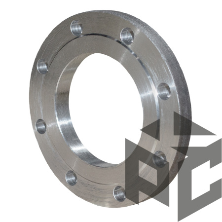 Фланец сталь 09Г2С плоский Ду 80 Ру 10 ГОСТ 33259 без обработки от производителя "Рускон"