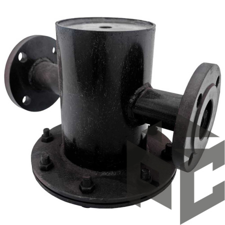 Грязевик вертикальный фланцевый Ду 150 Ру 16 Техкомплект от производителя "Рускон"