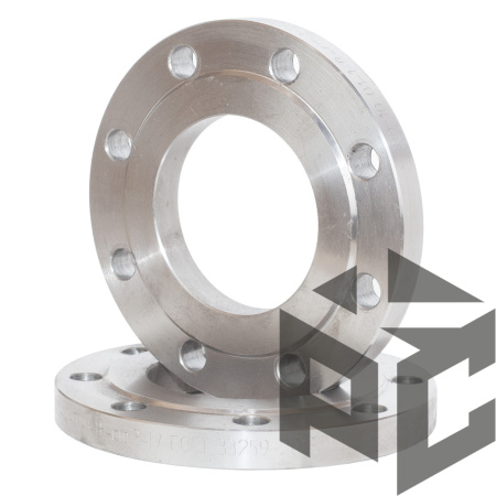 Фланец сталь 09Г2С плоский Ду 100 Ру 2,5 ГОСТ 33259 Техкомплект от производителя "Рускон"