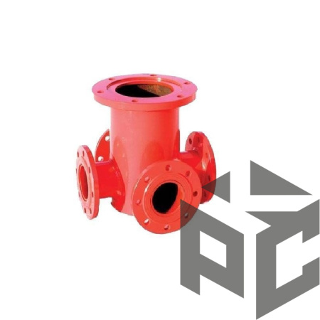 Подставка пожарная стальная ППКФ 200х150 Ру 10 Техкомплект (усиленная) от производителя "Рускон"